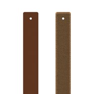 Cuir manchette Les Georgettes 14mm
Terre cuite / Bronze