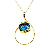 Collier Andrea Marazzini Nautilus doré
vert bleu jaune
