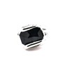 Bague Andrea Marazzini Octagon noire - vue V1