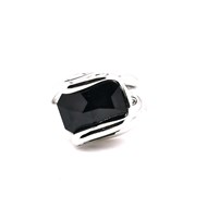 Bague Andrea Marazzini Octagon noire