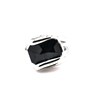 Bague Andrea Marazzini Octagon noire - vue V2