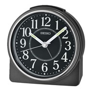 Réveil Seiko plastique noir