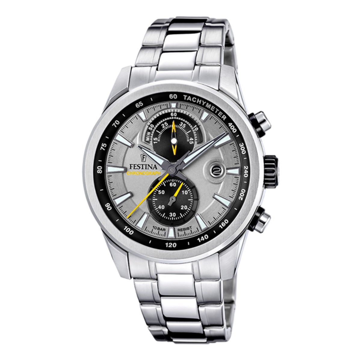 Montre Festina Timeless acier chrono