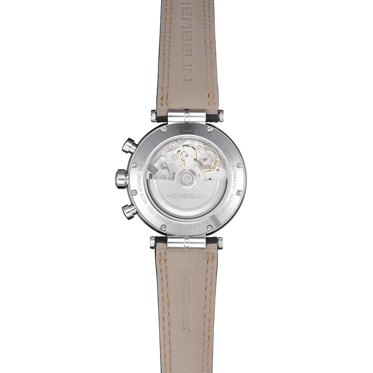 Montre Herbelin Edition limitée 209/300
Newport Heritage Bicompax - vue 3