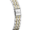 Montre femme Lotus rectangulaire acier bicolore - vue V2