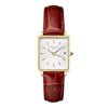 Montre femme Rosefield Boxy XS cuir marron - vue V1
