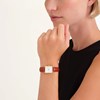 Montre femme Rosefield Boxy XS cuir marron - vue V2