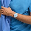 Montre Swatch Blueberry Sky - vue V2