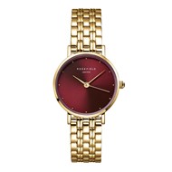 Montre femme Rosefield Small Edit Bordeaux