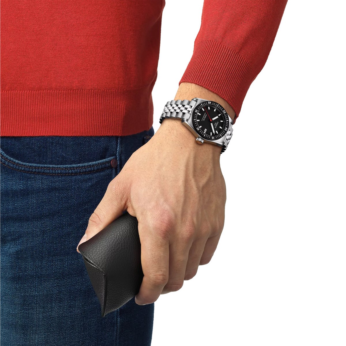 Montre Tissot PR516 Powermatic 80 acier - vue 2