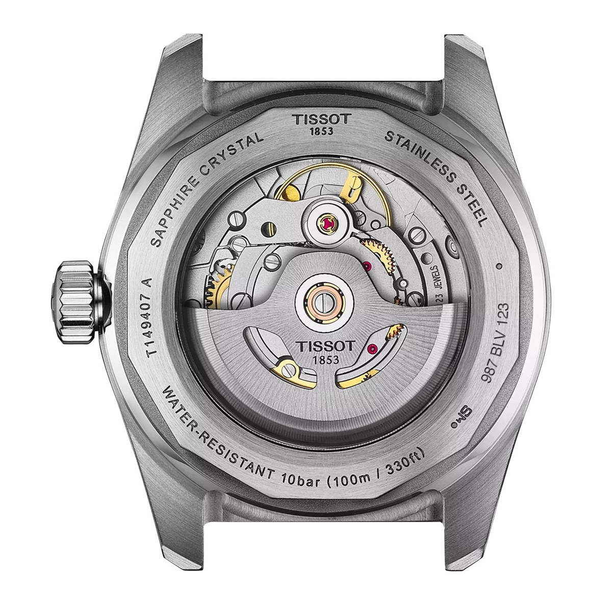 Montre Tissot PR516 Powermatic 80 acier - vue 3