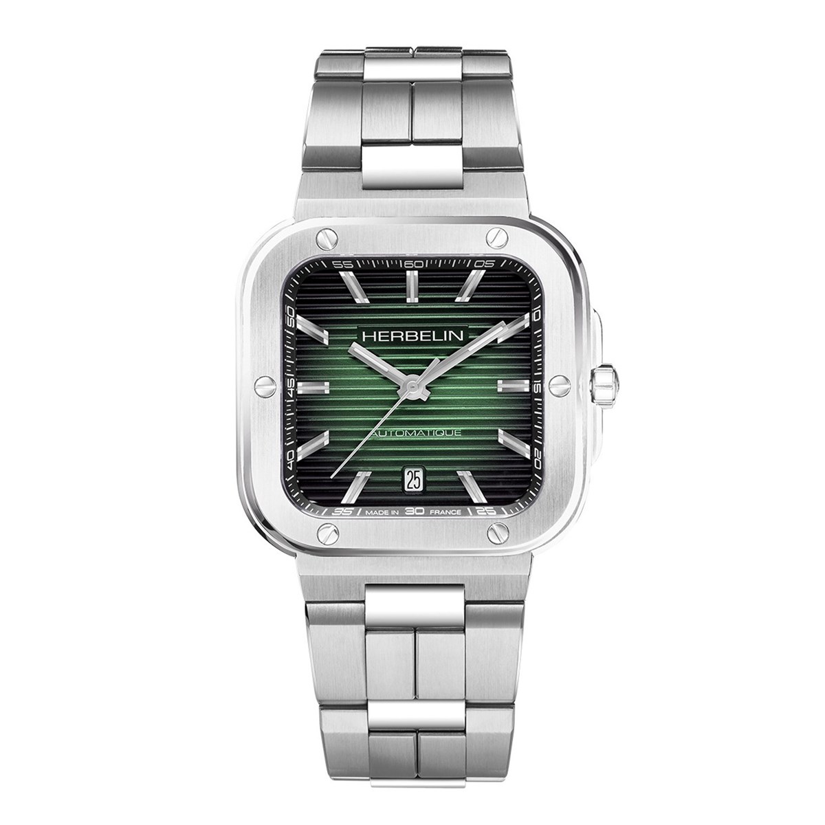 Montre Herbelin Cap Camarat automatique cadran vert