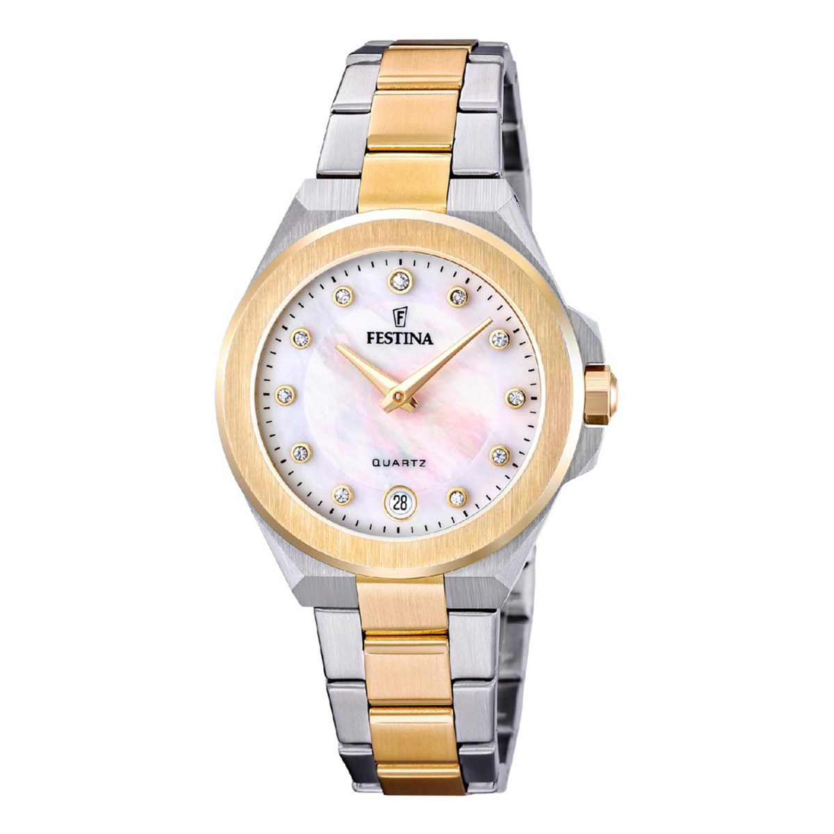 Montre femme Festina Mademoiselle bicolore