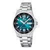 Montre Lotus automatique acier cadran bleu pétrole - vue V1