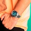 Montre Lotus automatique acier cadran bleu pétrole - vue V2