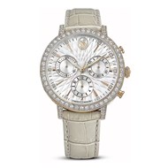 Montre Swarovski Chrono taupe