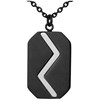 Collier mono-motif Jaxon en Acier 316L - vue V1