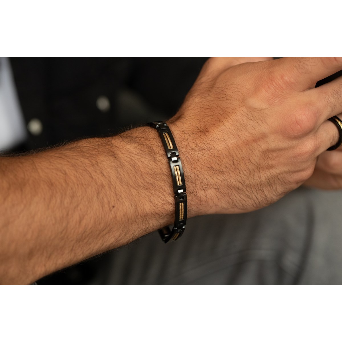 Bracelet Aiden en Acier 316L - vue 2