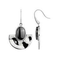 Boucles d'oreilles pendantes Thalia en Acier 316L