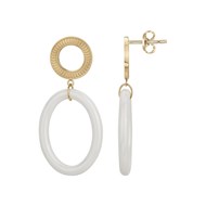 Boucles d'oreilles pendantes Lyana en Acier 316L