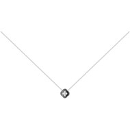 Collier en Argent avec oxyde de zirconium blanc