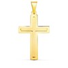 Pendentif  - Médaille Croix Or 18 Carats 750/000 Jaune - Chaine Offerte - vue V1