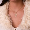 Pendentif  - Médaille Croix Or 18 Carats 750/000 Jaune - Chaine Offerte - vue V2