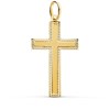 Pendentif  - Médaille Croix Or 18 Carats 750/000 Jaune - Chaine Offerte - vue V1