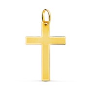 Pendentif  - Médaille Croix Or 18 Carats 750/000 Jaune - Chaine Offerte