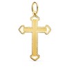 Pendentif  - Médaille Croix Or 18 Carats 750/000 Jaune - Chaine Offerte - vue V1