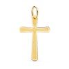 Pendentif  - Médaille Croix Or 18 Carats 750/000 Jaune - Chaine Offerte - vue V1