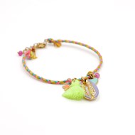 Bracelet cordon grigris - CARLA