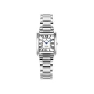 Montre femme - Mouvement quartz suisse 2 aiguilles - Bracelet argent