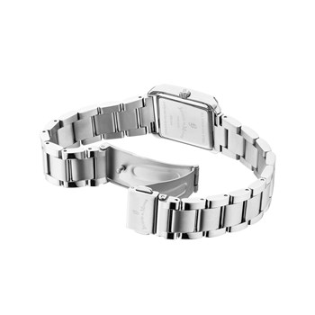 Montre femme - Mouvement quartz suisse 2 aiguilles - Bracelet argent