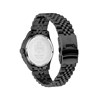 Montre homme - Mouvement Suisse Ronda GMT avec 3 aiguilles et date - Bracelet noir - vue V2