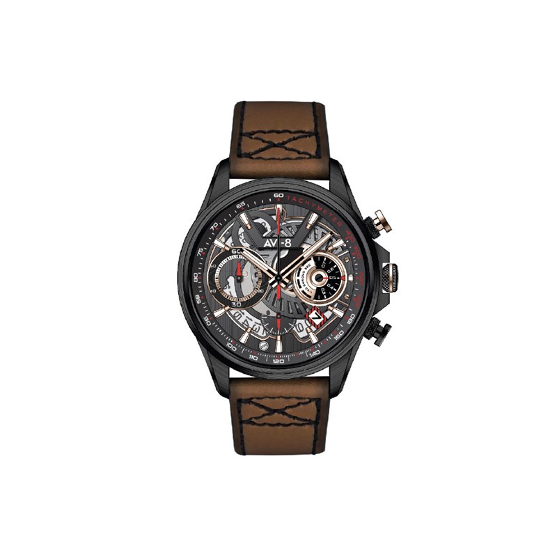 HAWKER HARRIER MATADOR CHRONOGRAPH - DESERT BLACK - Mouvement japonais quartz chronographe