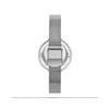 CHLOE - Montre Femme - Analogique Mouvement 3 aiguilles - Boitier rond en métal - Bracelet en mailles milanaises argent - vue V4