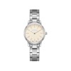 MARGARET - Montre Femme - Analogique Mouvement 2 aiguilles - Boitier rond en métal - Bracelet en métal - Cadran beige - vue V1