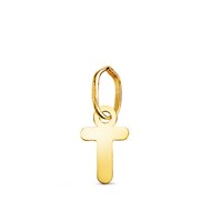 Pendentif Or 18 Carats 750 Jaune - Initiale Lettre 'T' - Chaine Offerte