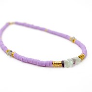 Collier gomme lila - VANESSA