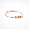 Bracelet tige heishi Pierre de lune - JANE - vue V1