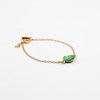 Bracelet pierres Chrysoprase - CATHY - vue V1