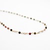 Collier perles Tourmaline - CAROLE - vue V1