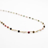 Collier perles Tourmaline - CAROLE