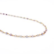 Collier perles Fluorite - CAROLE