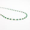 Collier perles Onyx vert - CAROLE - vue V1