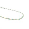 Collier perles Amazonite - CAROLE - vue V1