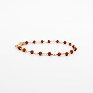 Bracelet perles Corail - CAROLE