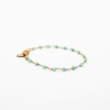 Bracelet perles Amazonite - CAROLE - vue V1