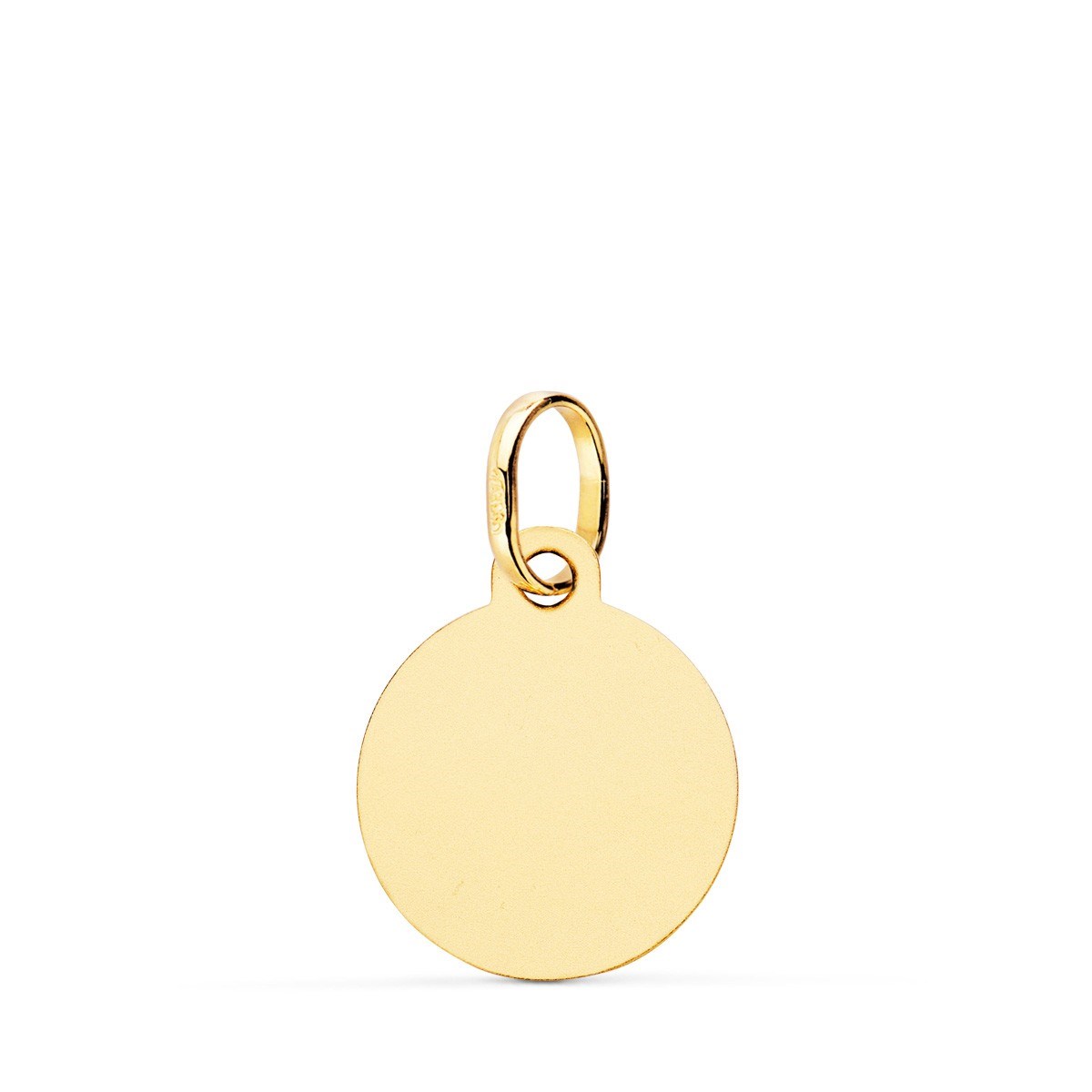 Pendentif Médaille Or 18 Carats 750 Jaune - Zodiaque Gémeaux - Chaine et Gravure Offertes - vue 5